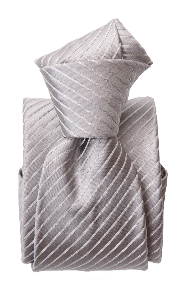 Elizabetta Canaro - Extra Long Silk Jacquard Tie for Men, Alternate, color, 