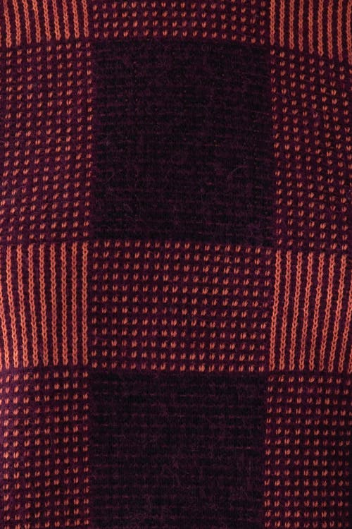 Sskein Tartine Plaid Pullover In Purple