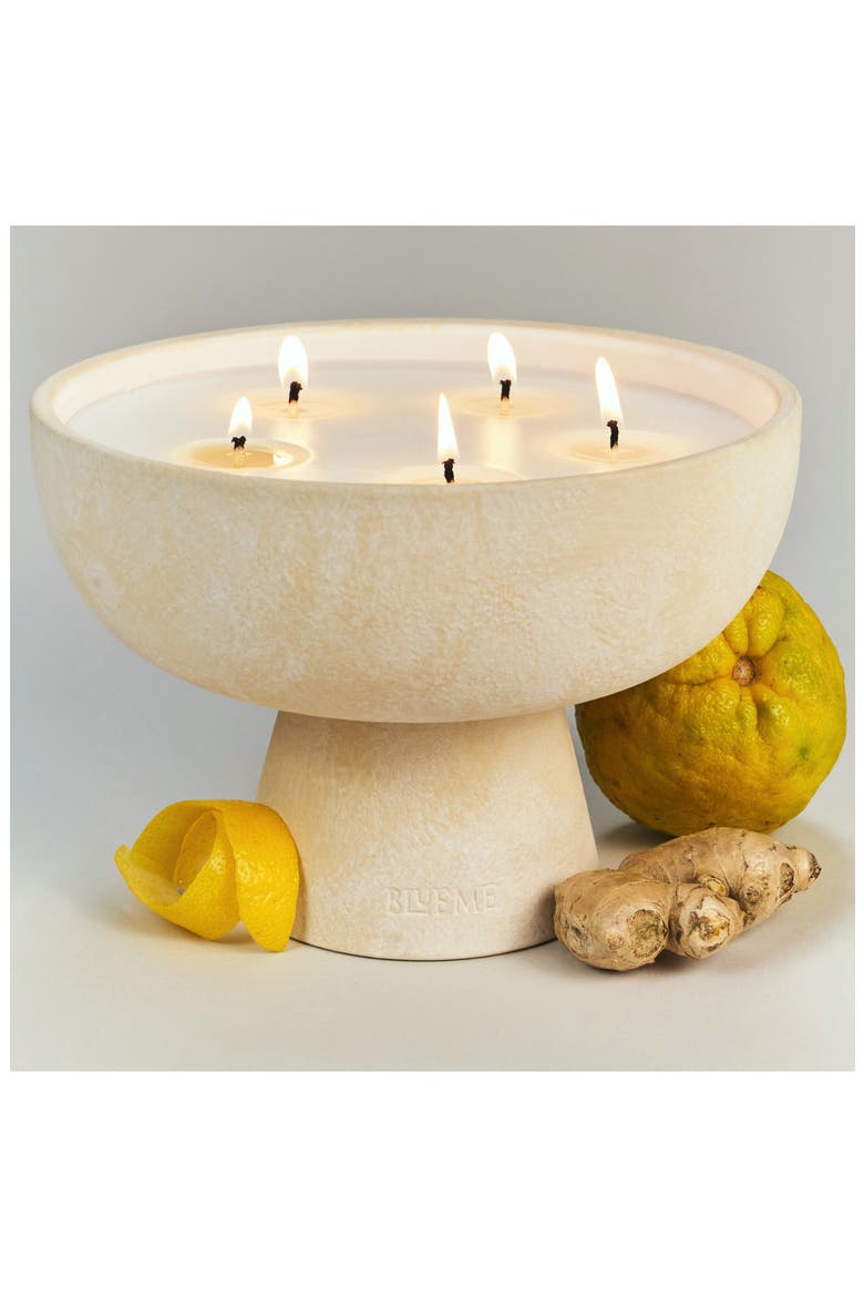 Happiness Giant Ceramic Candle, Alternate, color, NO COLOR