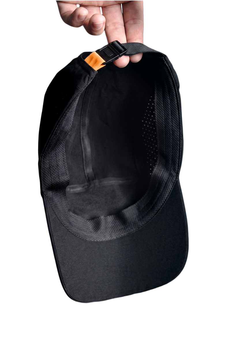 Seamless Running Hat, Alternate, color, Gotham (Black)