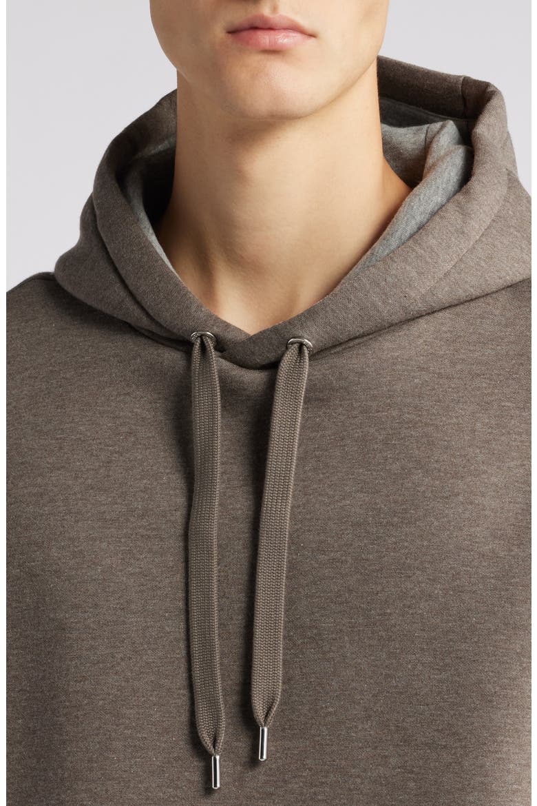 Stevens Pullover Hoodie, Alternate, color, DARK BEIGE