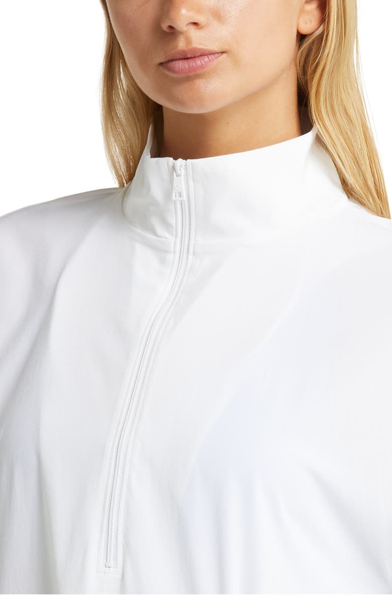 Beyond Yoga In Stride Half Zip Pullover, Alternate, color, True White