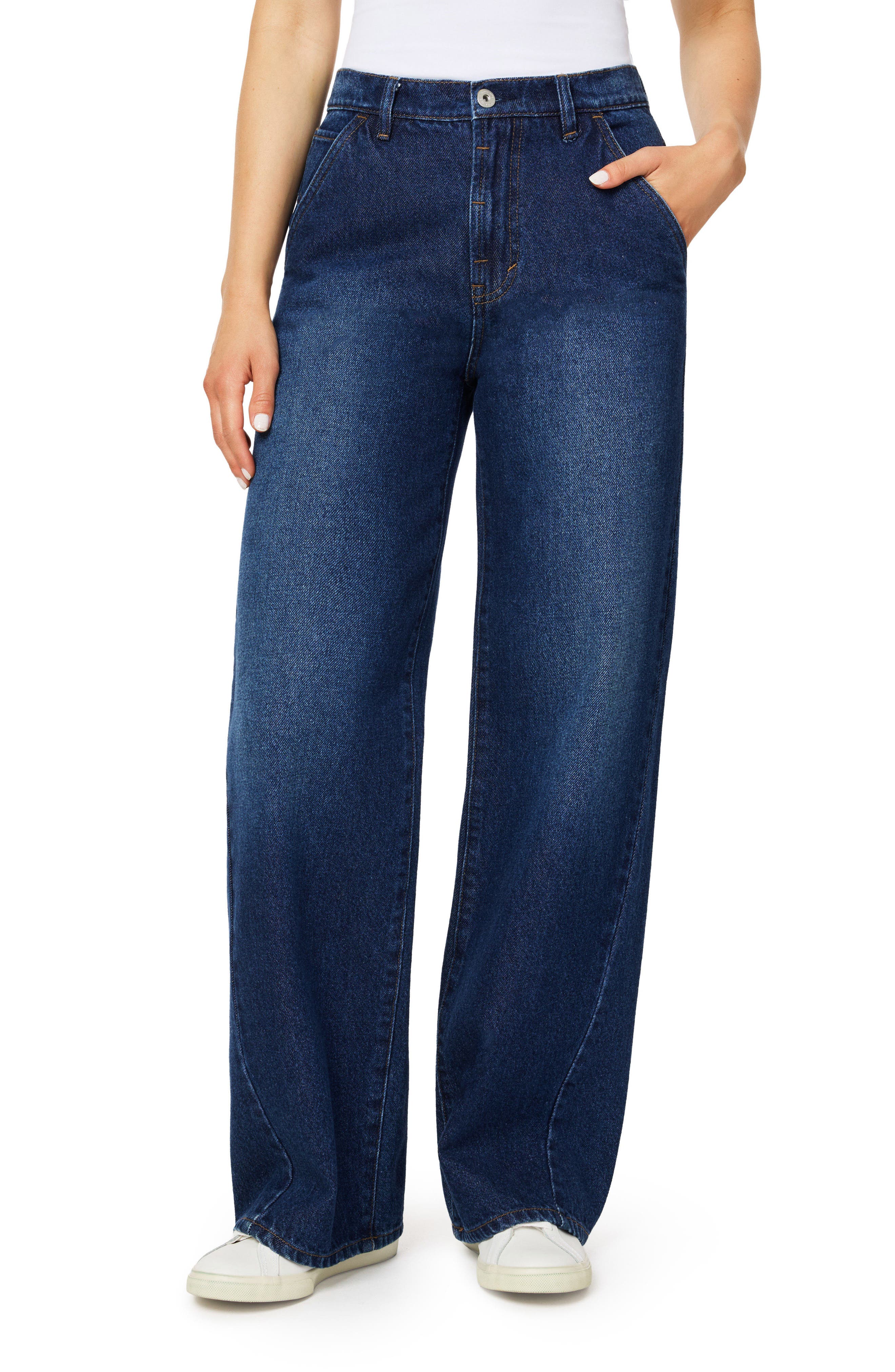 Carla High Waist Wide Leg Jeans