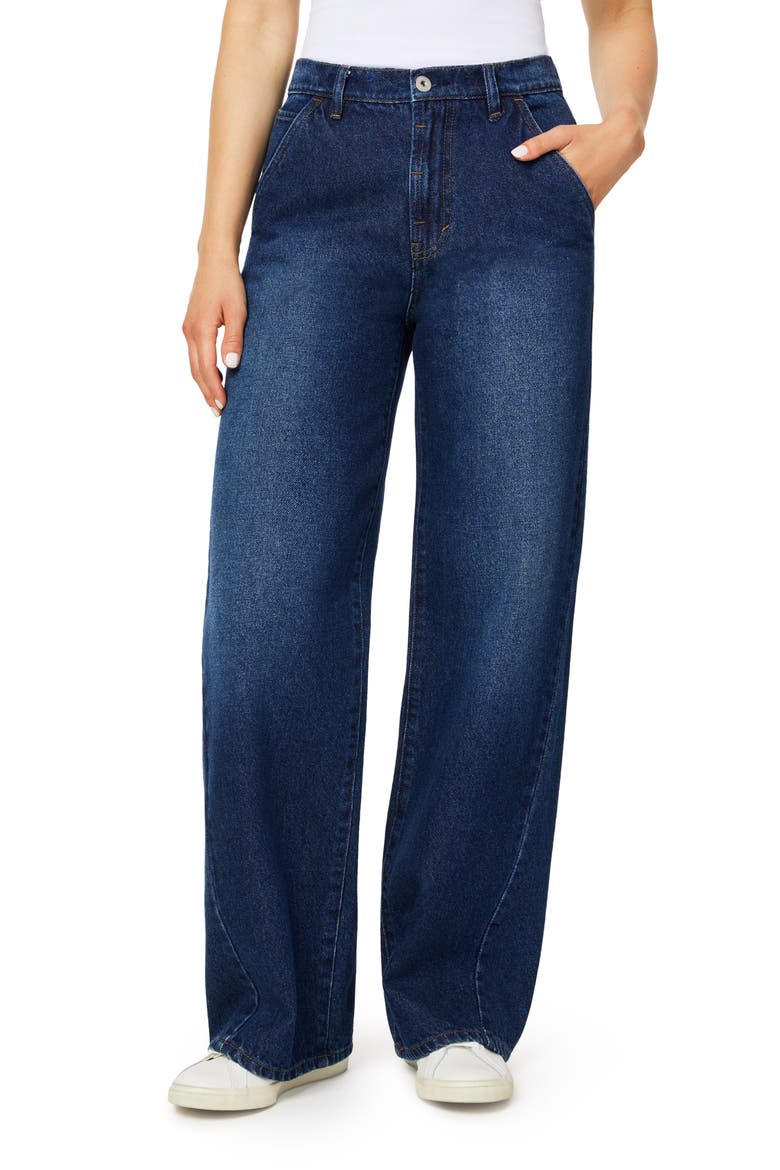 Carla High Waist Wide Leg Jeans, Main, color, WINTON