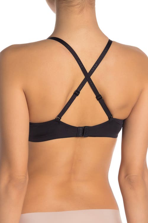 Dkny Underwire Convertible T-shirt Bra In Black