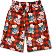 Iscream Kids' Beary Merry Plush Fleece Shorts