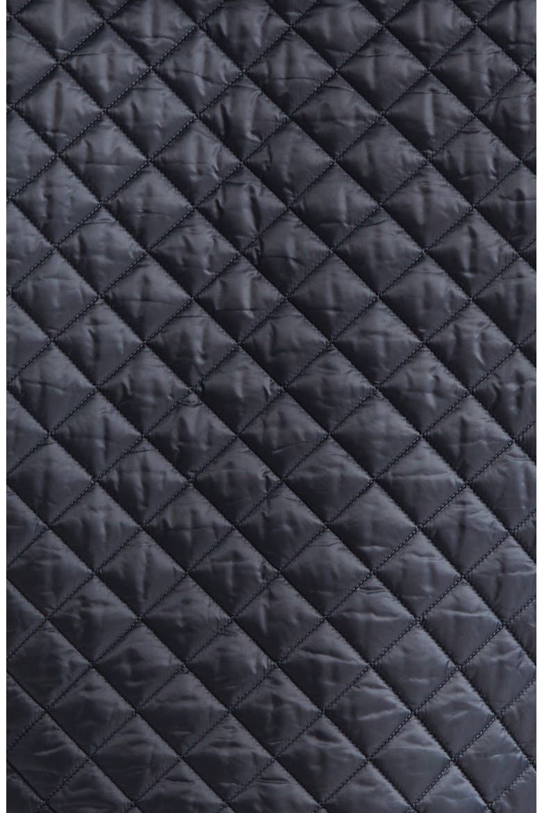 Leo Diamond Quilted Cameluxe Hooded Jacket, Alternate, color, MIDNIGHT BLUE