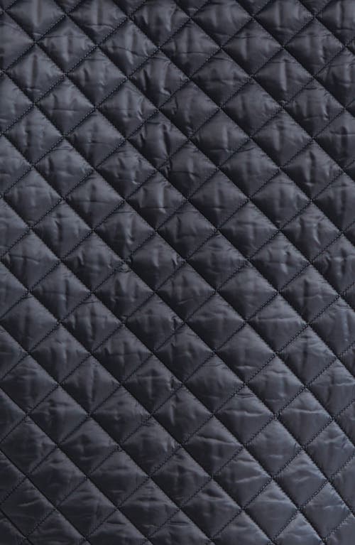 Max Mara Leo Diamond Quilted Cameluxe Hooded Jacket In Blue