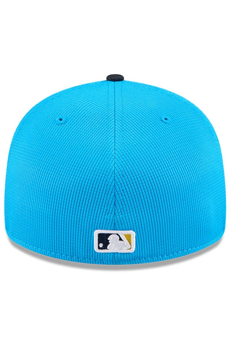 Men's New Era Neptune Blue/Navy Philadelphia Phillies City Connect Batting Practice Low Profile 59FIFTY Fitted Hat, Alternate, color, Neptune Blue