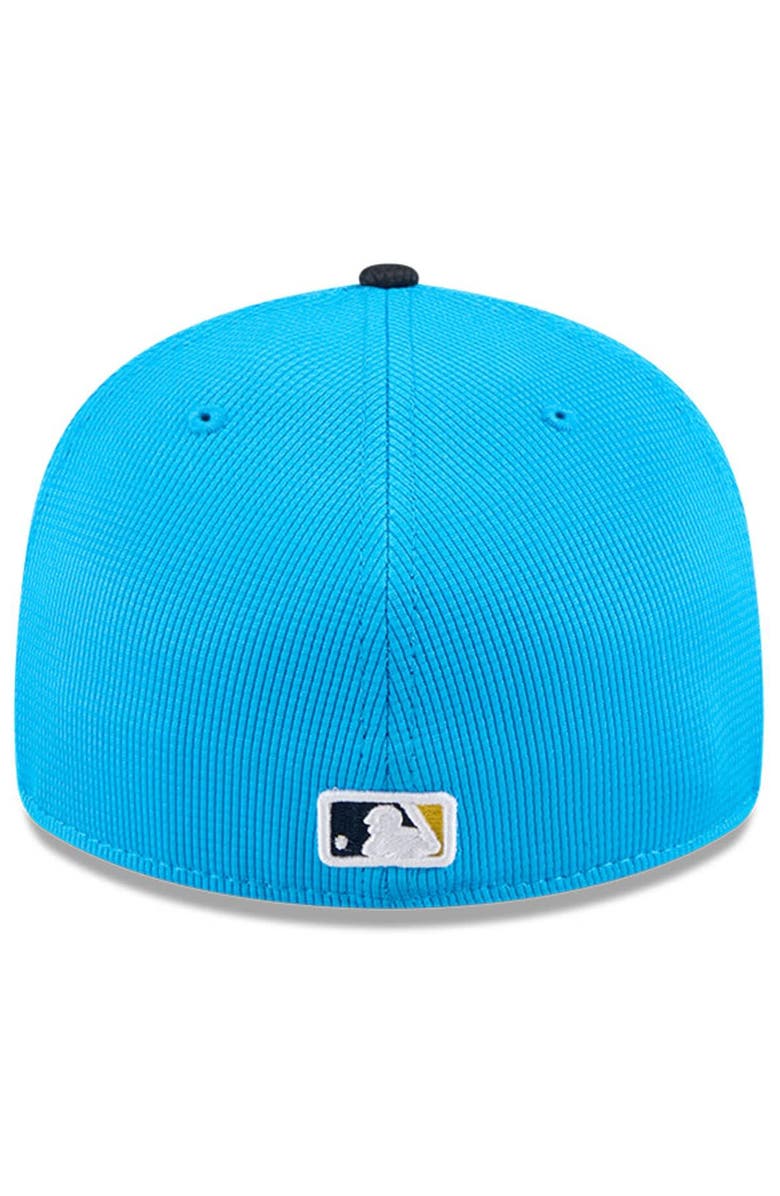 New Era Men's New Era Neptune Blue/Navy Philadelphia Phillies City Connect Batting Practice Low Profile 59FIFTY Fitted Hat, Alternate, color, Neptune Blue