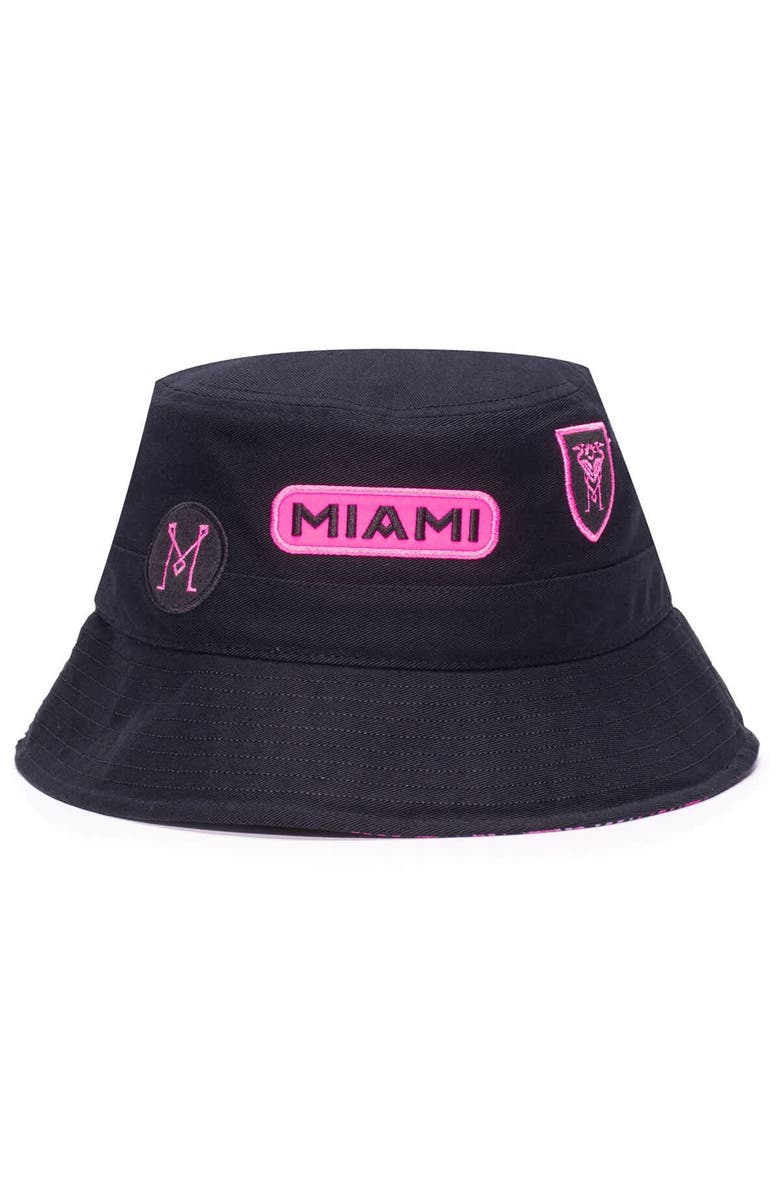 FAN INK Men's Black Inter Miami CF Acai Bucket Hat, Alternate, color, Black