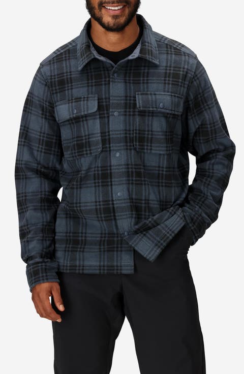 Felton Long Sleeve Fleece Snap-Up Shirt