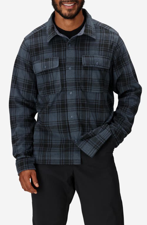 Marmot Felton Long Sleeve Fleece Snap-up Shirt In Multi