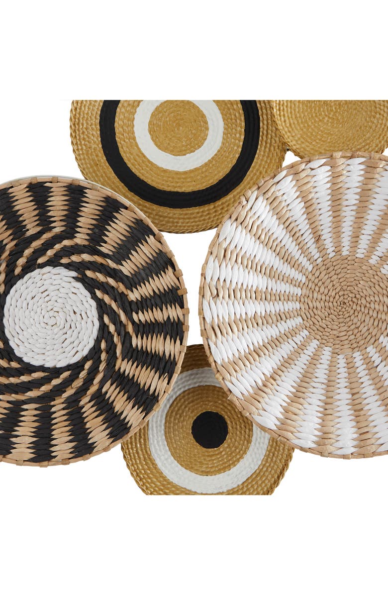 Novogratz Woven Disc Wall Art, Alternate, color, 
