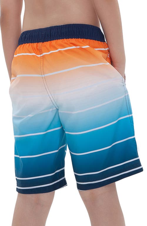 ROKKA&ROLLA ROKKA&ROLLA KID'S SWIM TRUNKS WITH MESH LINING AND UPF 50+ PROTECTION