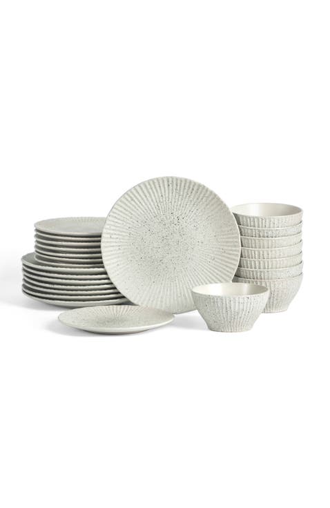 Arlo Stoneware 24-Piece Dinnerware Set