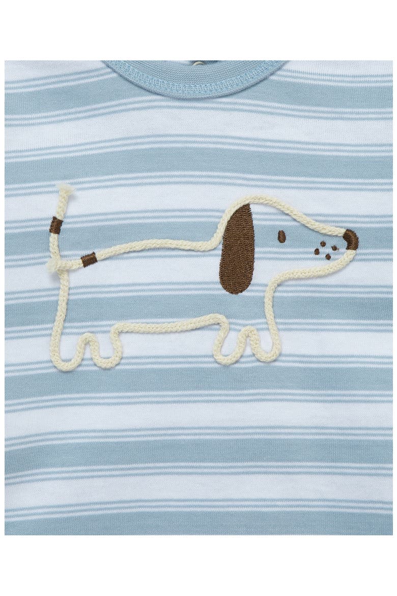 Puppy Long Sleeve T-Shirt, Joggers & Socks Set, Alternate, color, TAN
