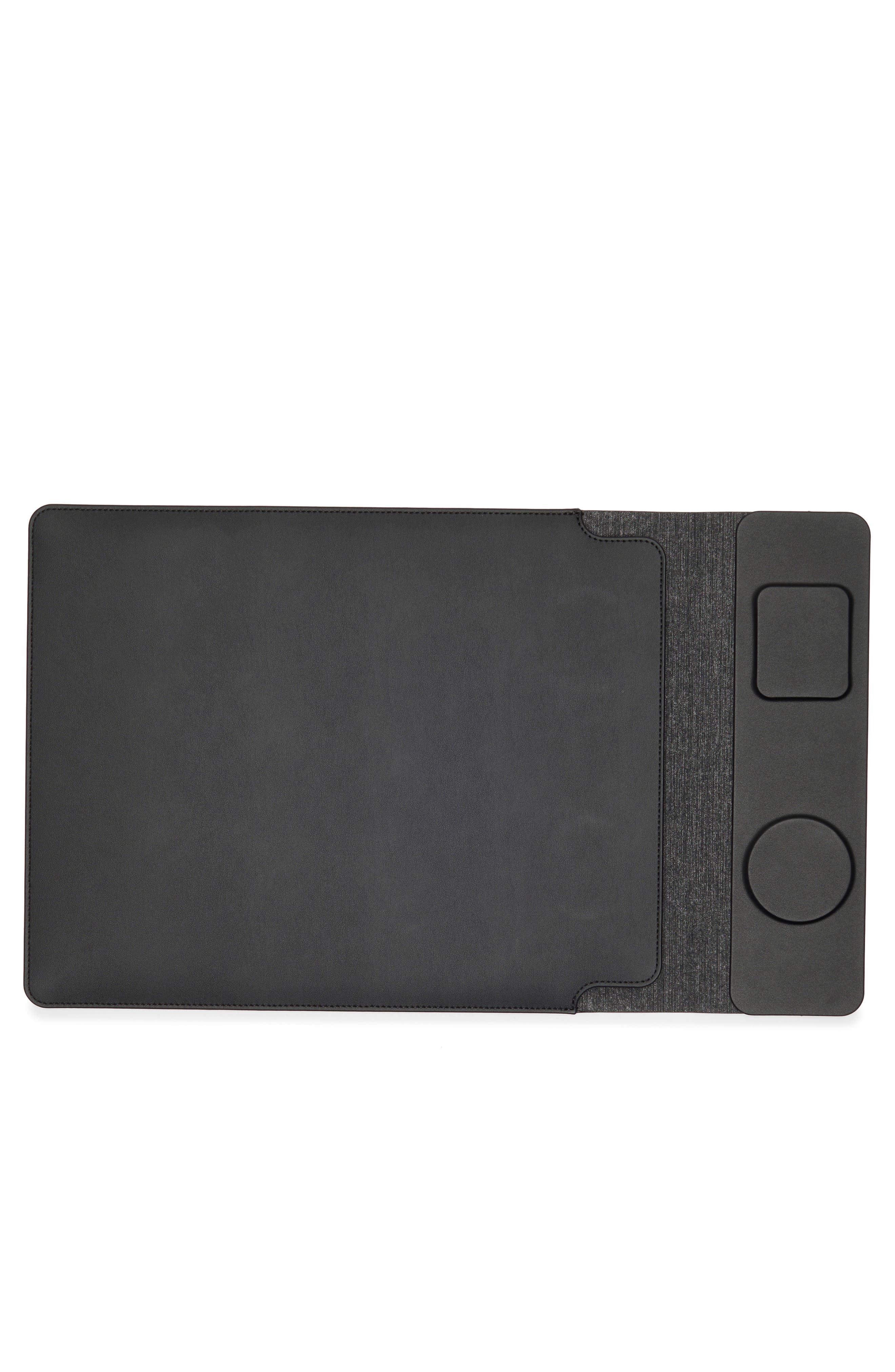JOURNEY Nexa 13-Inch Wireless Charger Laptop Sleeve, Alternate, color, Black