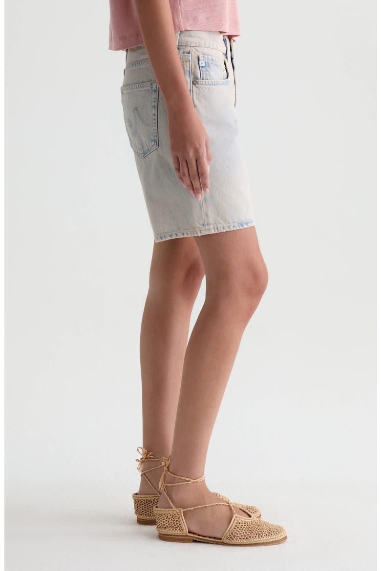 Ex-Boyfriend Mid Thigh Denim Shorts, Alternate, color, MOJAVE PINK