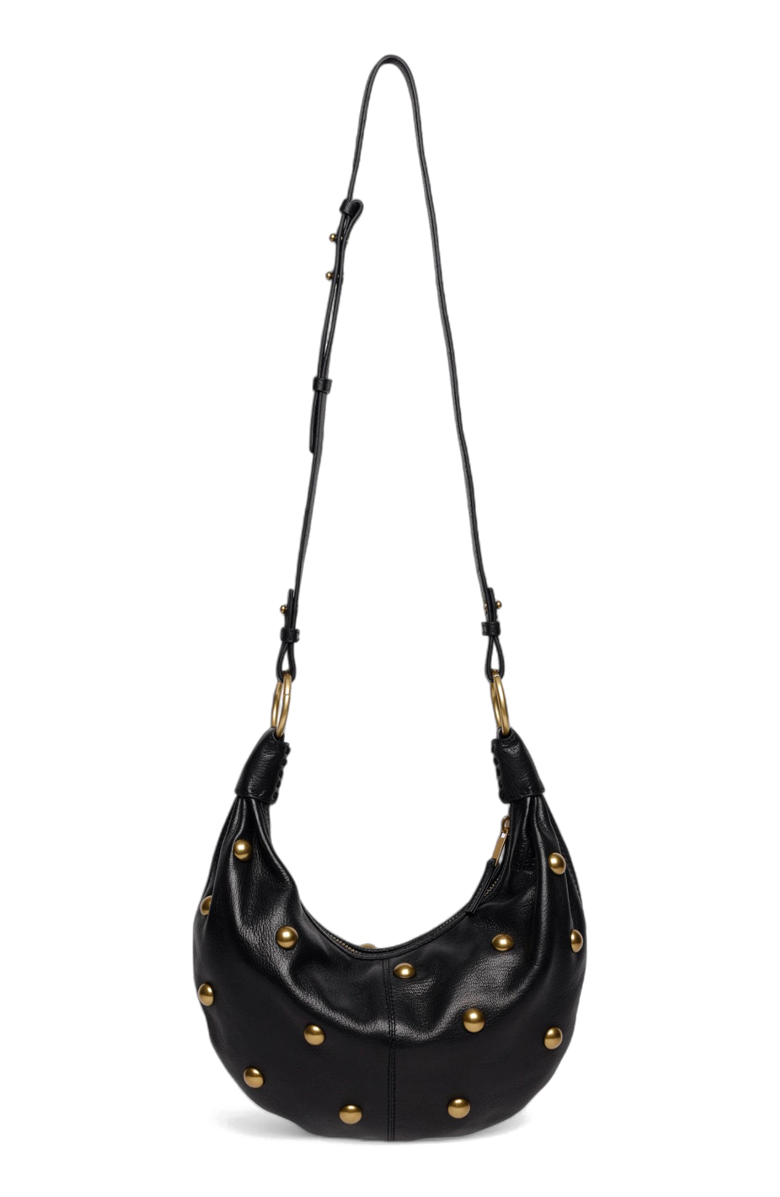 Walter Baker Miller Mini Hobo Bag, Alternate, color, Black