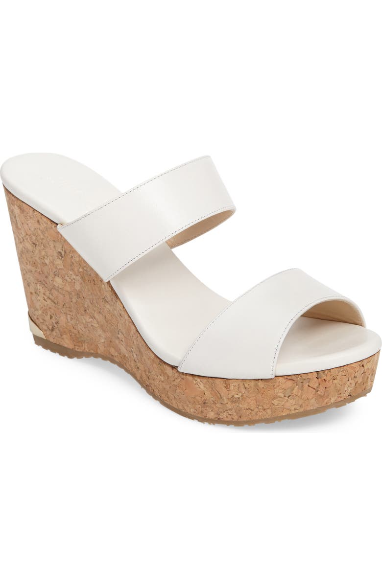 Jimmy Choo Parker Wedge Sandal, Main, color,