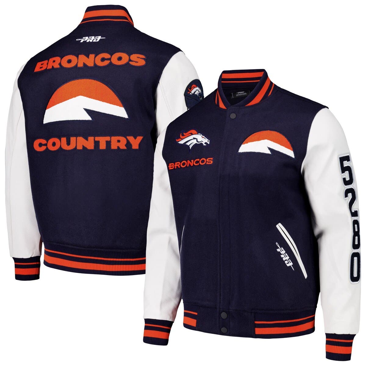 PRO STANDARD Men's Pro Standard Navy Denver Broncos Classic Wool