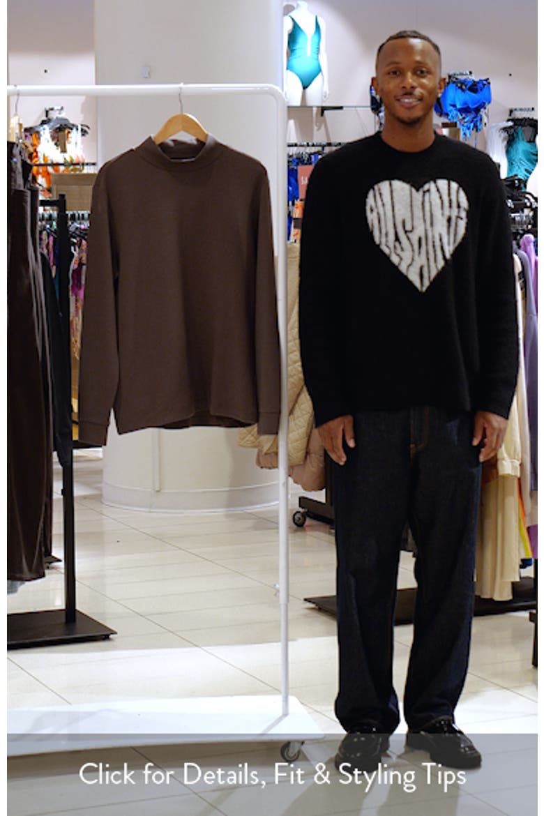 Slim Fit Long Sleeve Mock Neck Thermolite® T-Shirt video