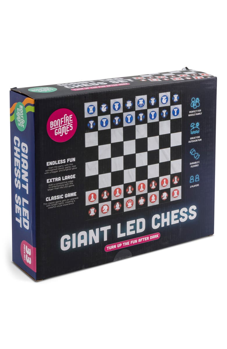 Core Home Giant LED Chess Set, Main, color, Multi