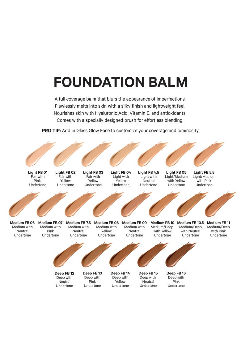 Foundation Balm & Brush, Alternate, color, MEDIUM 06