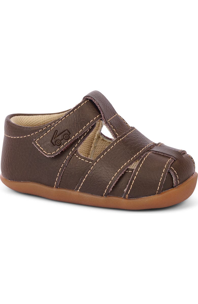 See Kai Run Brook III Sandal, Main, color, Chocolate Brown