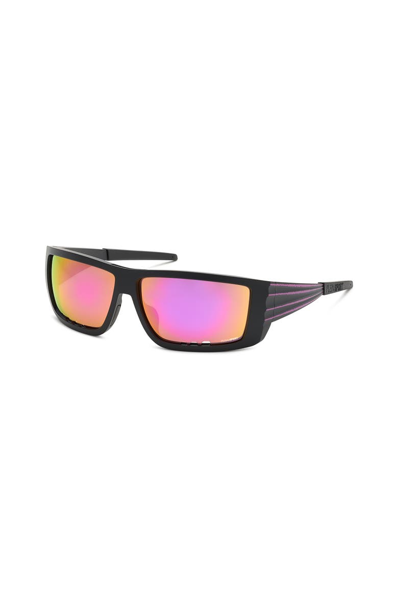 Sunglasses Fearless Men, Alternate, color, Black/Fuxiafluo