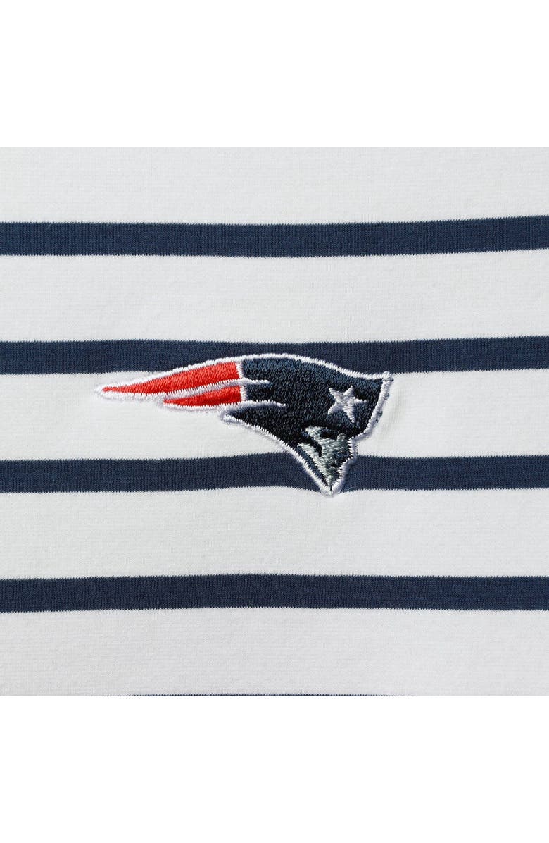 Tommy Bahama Women's Tommy Bahama White New England Patriots Tri-Blend Jovanna Striped Dress, Alternate, color, White