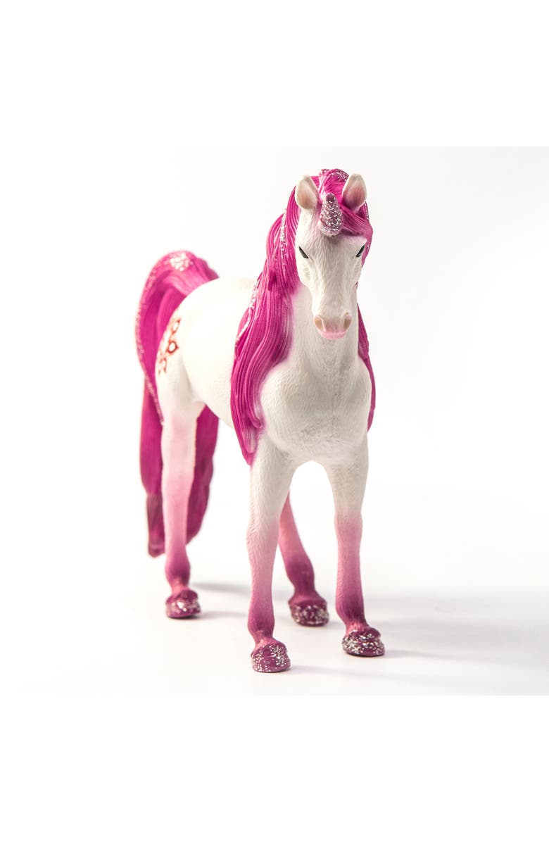 Schleich Bayala Mandala Unicorn Mare, Collectible Toy Figure, Kids Ages 5+, Alternate, color, Multicolored