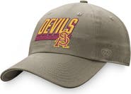 TOP OF THE WORLD Men's Top of the World Khaki Arizona State Sun Devils Slice Adjustable Hat