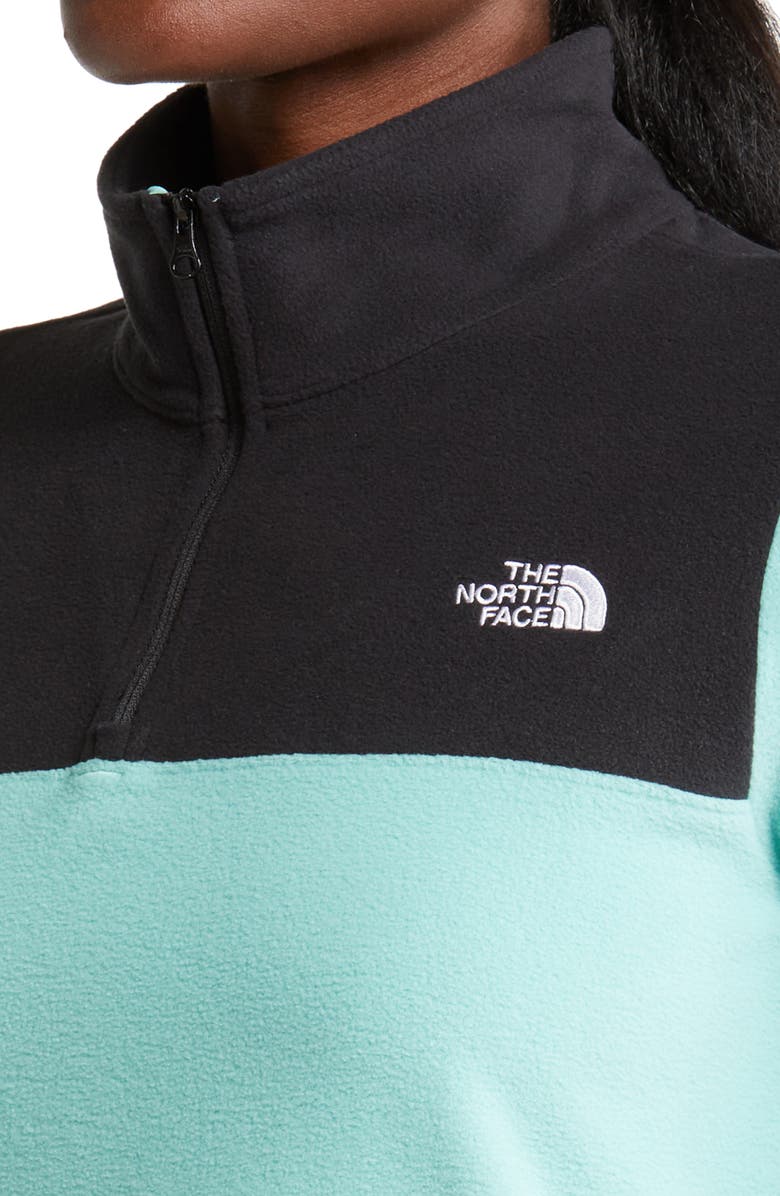 The North Face TKA Glacier Fleece Quarter-Zip Pullover, Alternate, color,