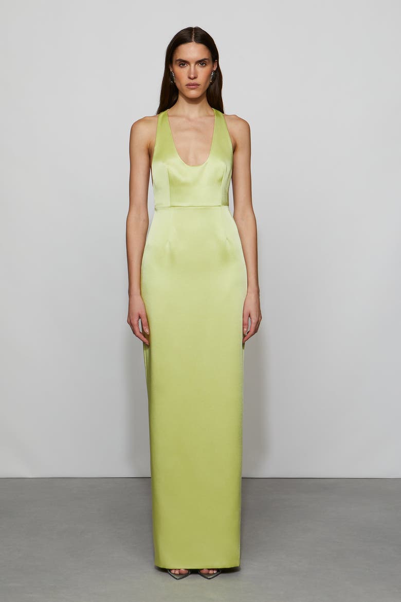 Constance Dress, Main, color, Celery