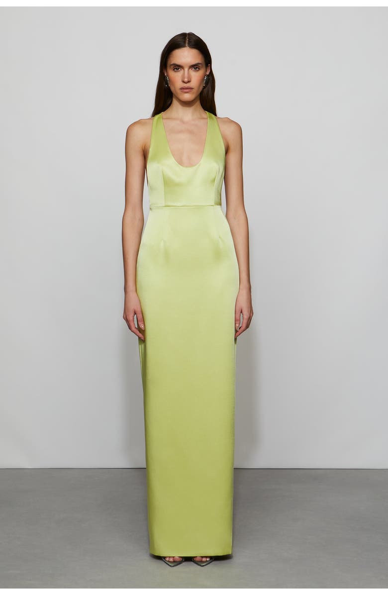 Et Ochs Constance Dress, Main, color, Celery