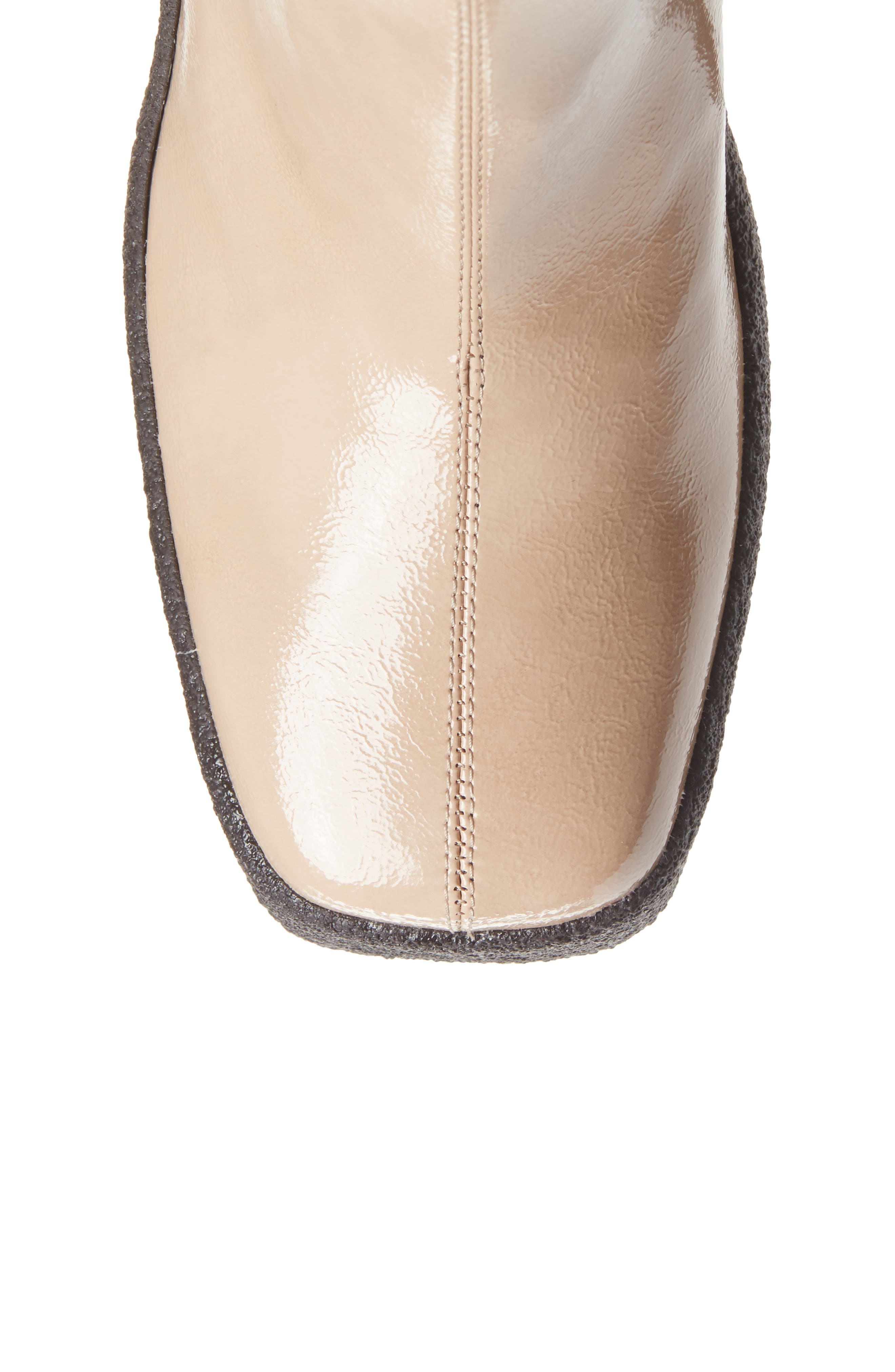 Square Toe Platform Bootie, Alternate, color, BEIGE