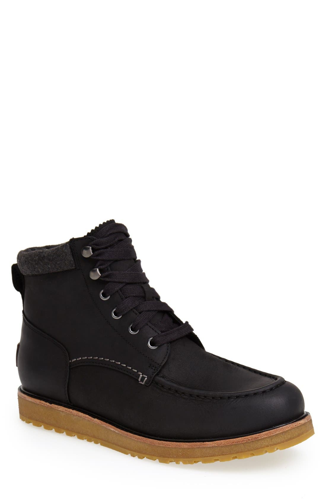 UGG<sup>®</sup> 'Merrick' Moc Toe Boot, Main, color, 