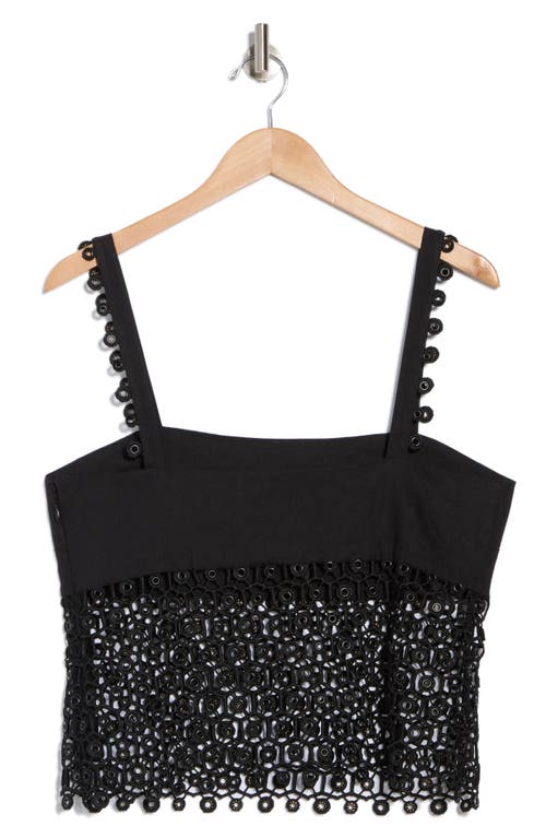 Simkhai Dorian Sleeveless Top In Black