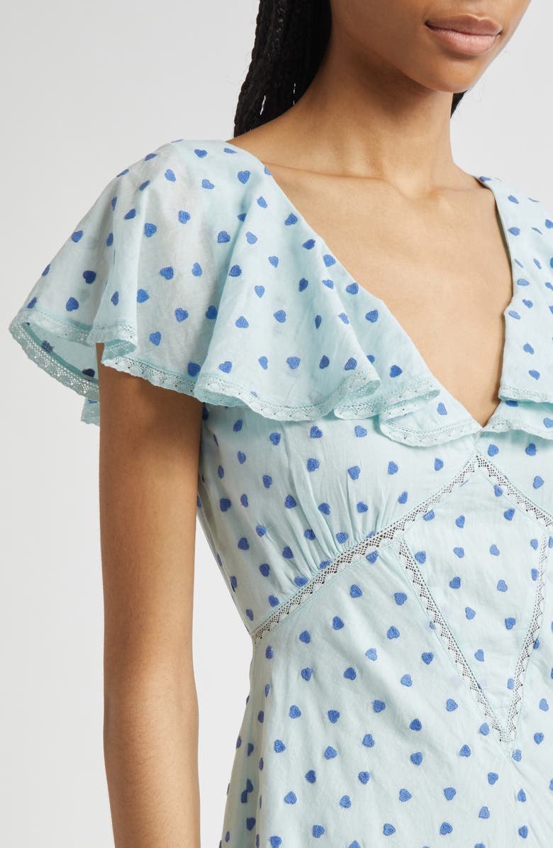 MILLE Eloise Ruffle Sleeve Dress, Alternate, color, 