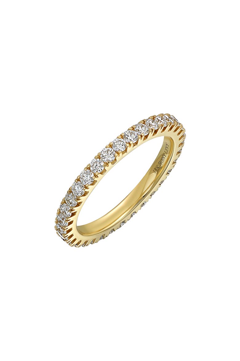 Audrey Diamond Eternity Ring (Nordstrom Exclusive), Main, color, 18K YELLOW GOLD