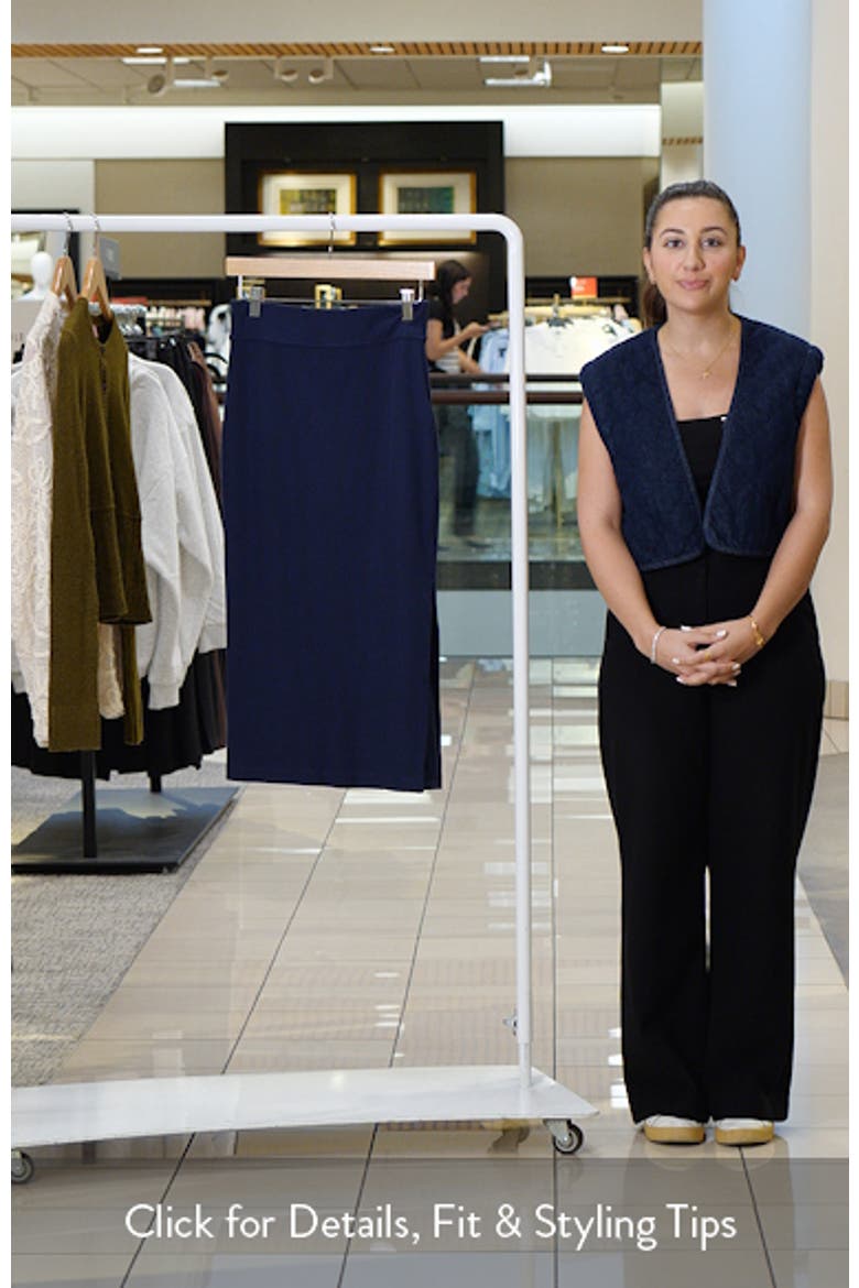 Cloud Rib Midi Skirt video
