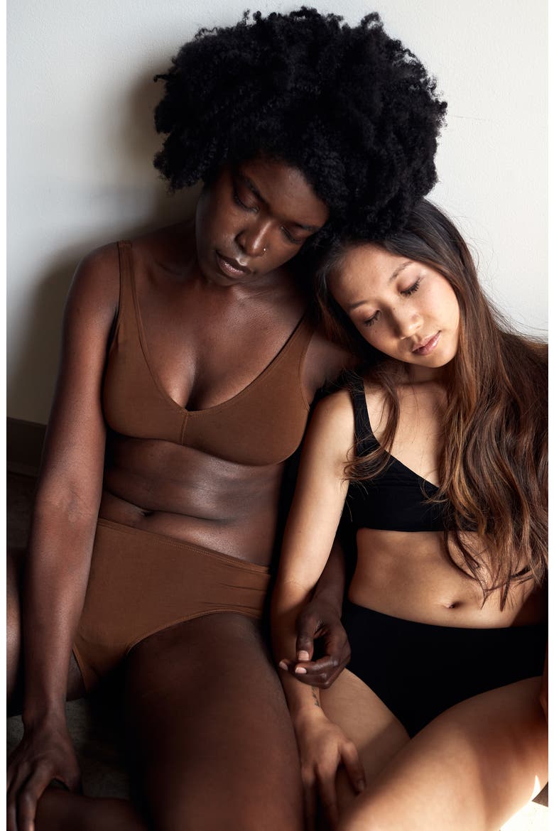 Everyday Bralette, Alternate, color, BLACK