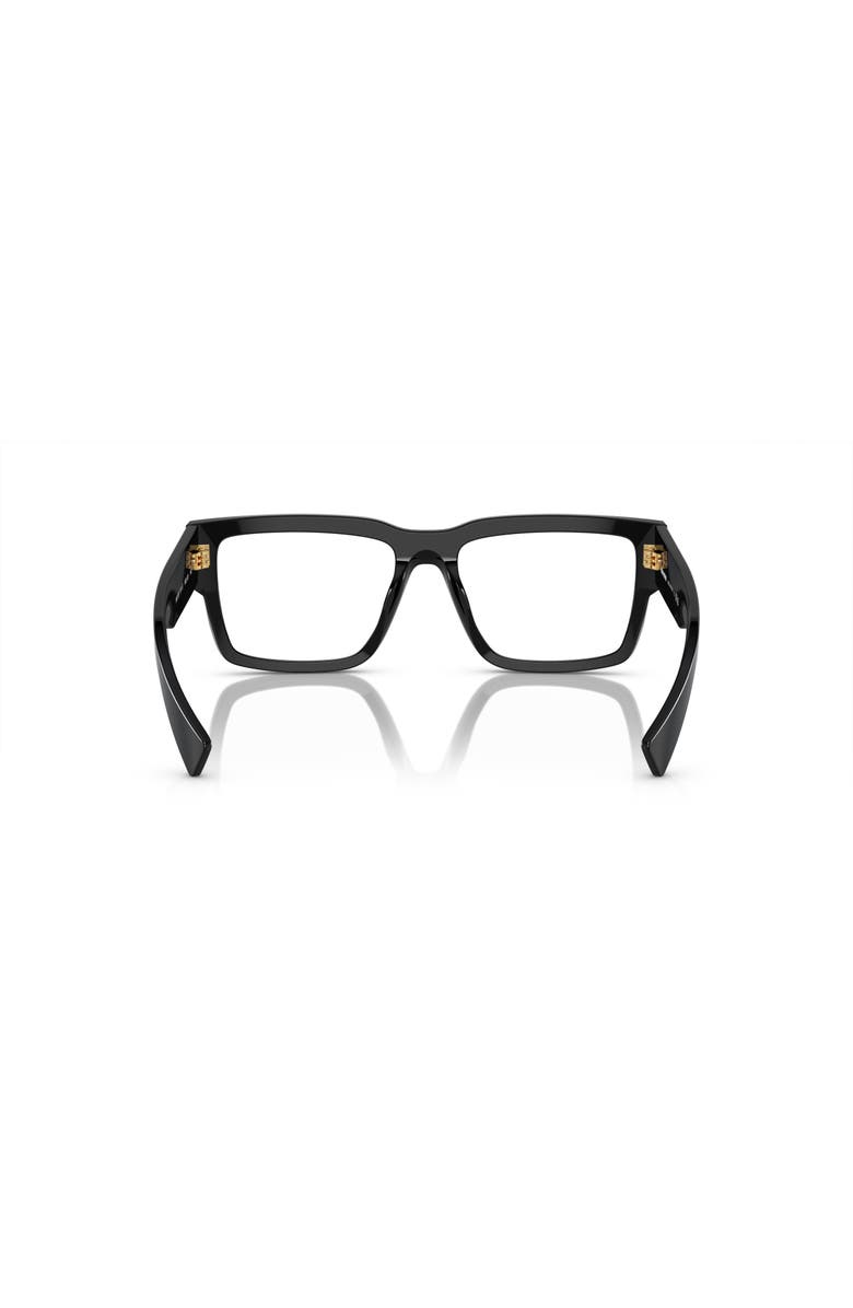 Miu Miu 54mm Rectangle optical glasses, Alternate, color, Black