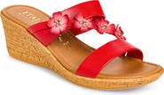 ITALIAN SHOEMAKERS Niva Wedge Sandal