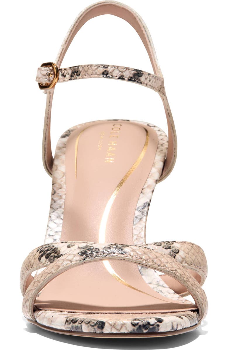 Cole Haan Constantina Ankle Strap Sandal, Alternate, color, Mojave Snake Print Leather