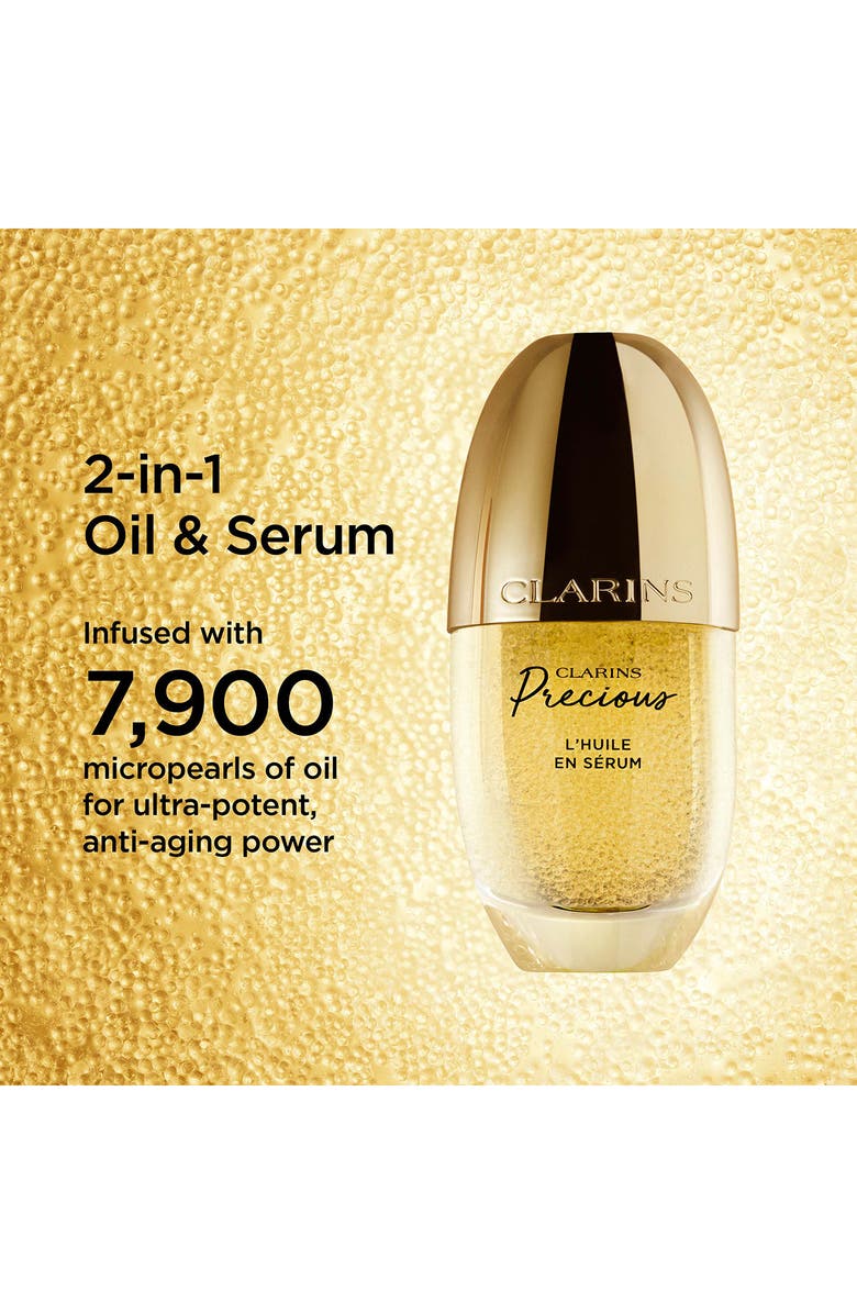 Clarins Precious Age-Defying Face Oil-in-Serum, Alternate, color,