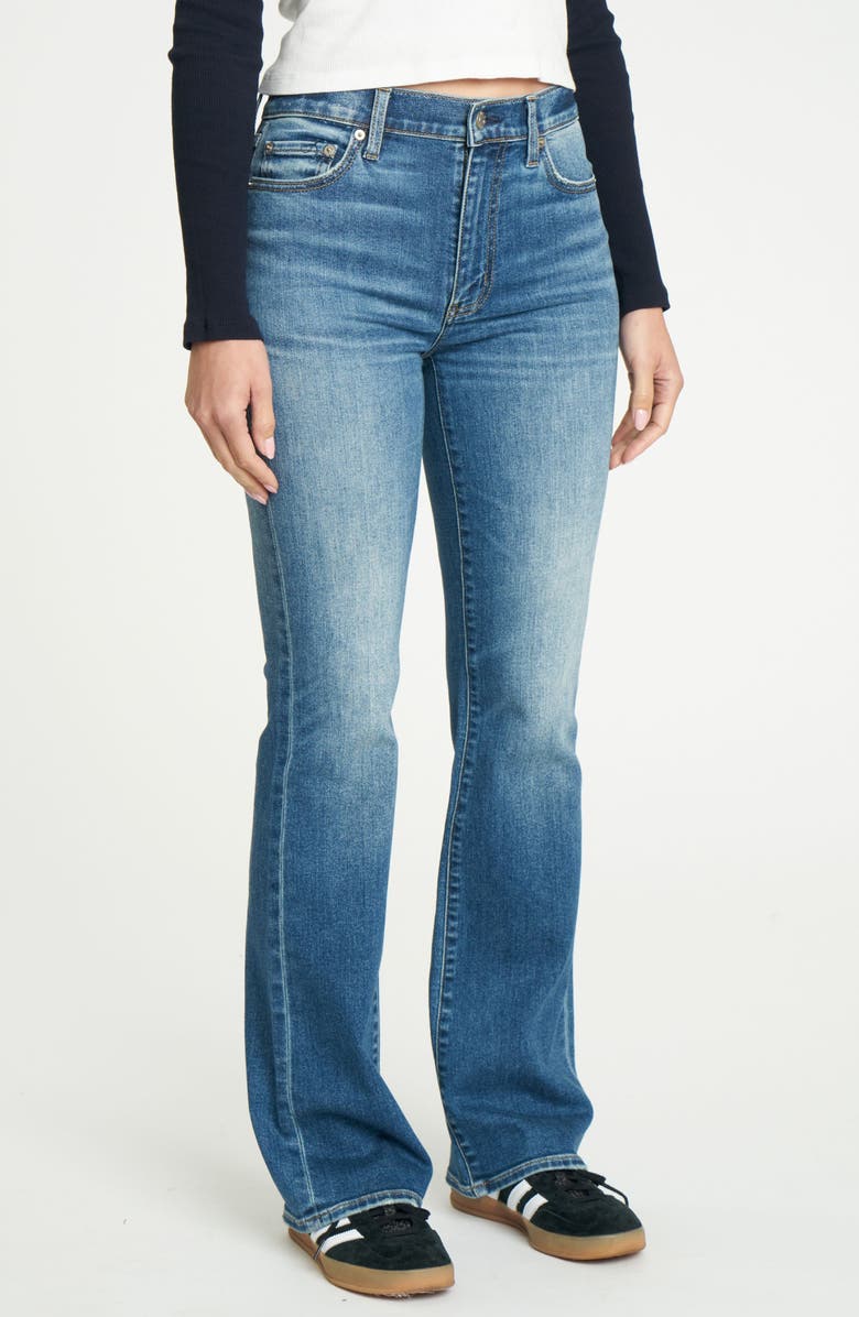 DAZE Mid Rise Bootcut Jeans, Alternate, color, 