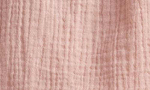 Sunday Citizen Cotton Gauze Shorts Pajama Set In Pink